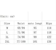 Texture Wide-leg Pants Vertical Stripes Men And Women Casual