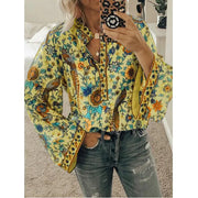 Printed Beach Casual Shirt for Work Holidays