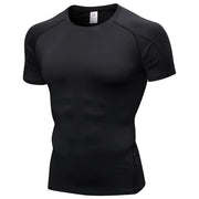 CICI FIVE Mens Compression Shirt Short Sleeve Athletic Compression