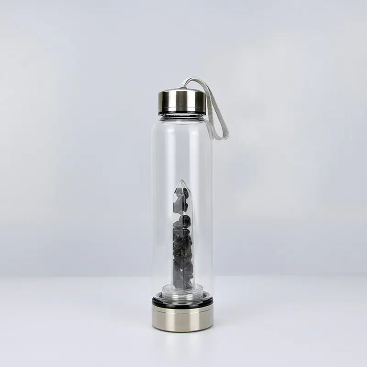 Portable Natural Crystal Stone Energy Water Cup