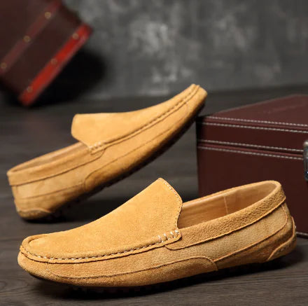 Suede Imitation Slip-On Men&