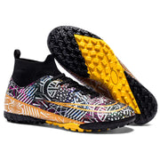 Men's High-Top Soccer Cleats for Autumn Training