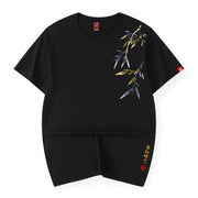 Embroidered Bamboo Men's T-Shirt for Summer 2023