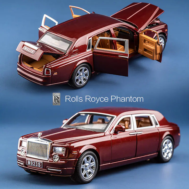 1:24 Scale Phantom Alloy Car Model with Sound & Light