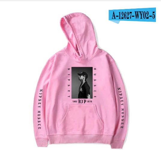 Nipsey Hussle Hoodie - Trendy Fleece Pullover