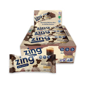 Zing Dark Chocolate Mocha Vegan Protein Bars