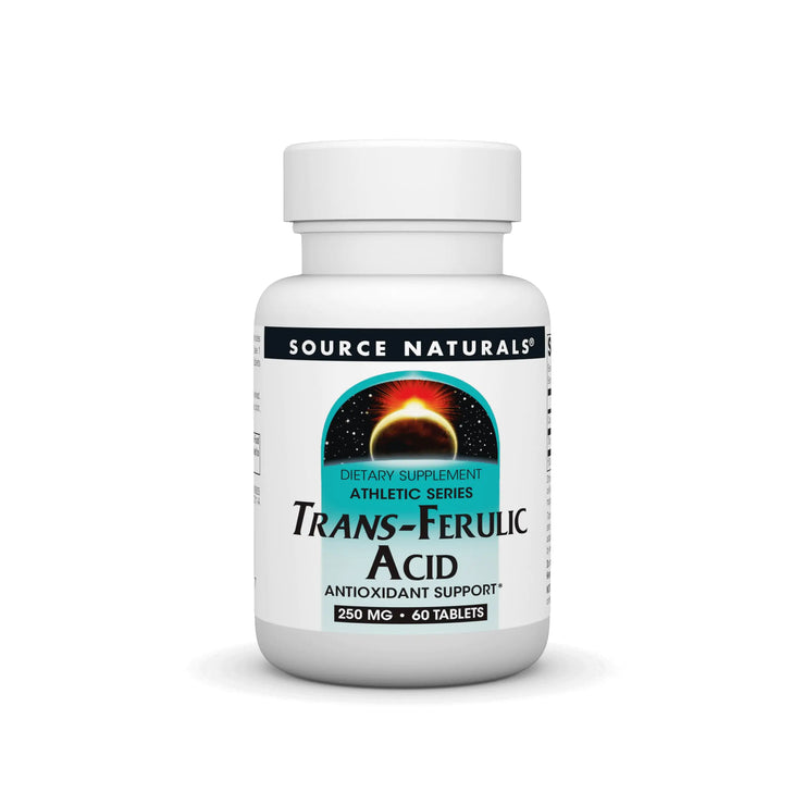 Source Naturals Trans-Ferulic Acid 250mg 60 Tablets