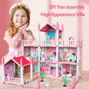 Dream House Dollhouse Playset with 25 Accessories