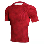 Men's Athletic Running T-Shirt - Quick-Dry & Breathable