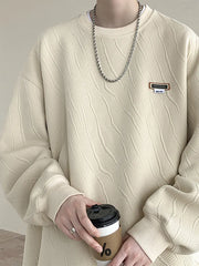 Harajuku Couple Pullover Sweater for Men and Women